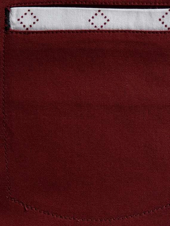 red solid full length twin sets - 20116566 -  Standard Image - 2