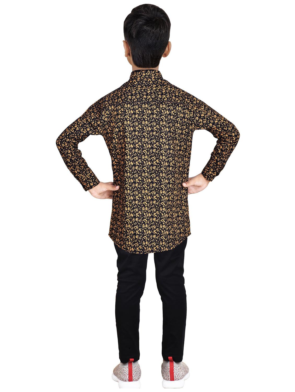 boys printed top and bottom full length set - 20116973 - Standard Image - 2