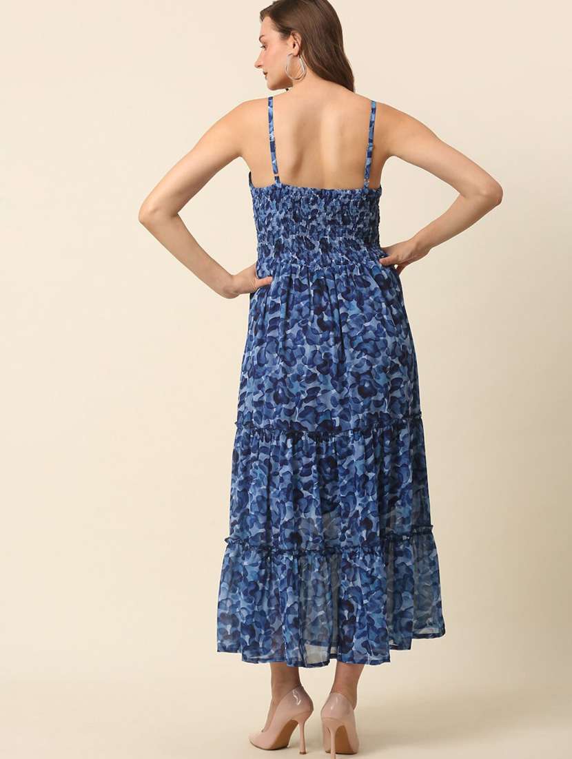 women's tiered dress floral dress - 20117305 -  Standard Image - 2