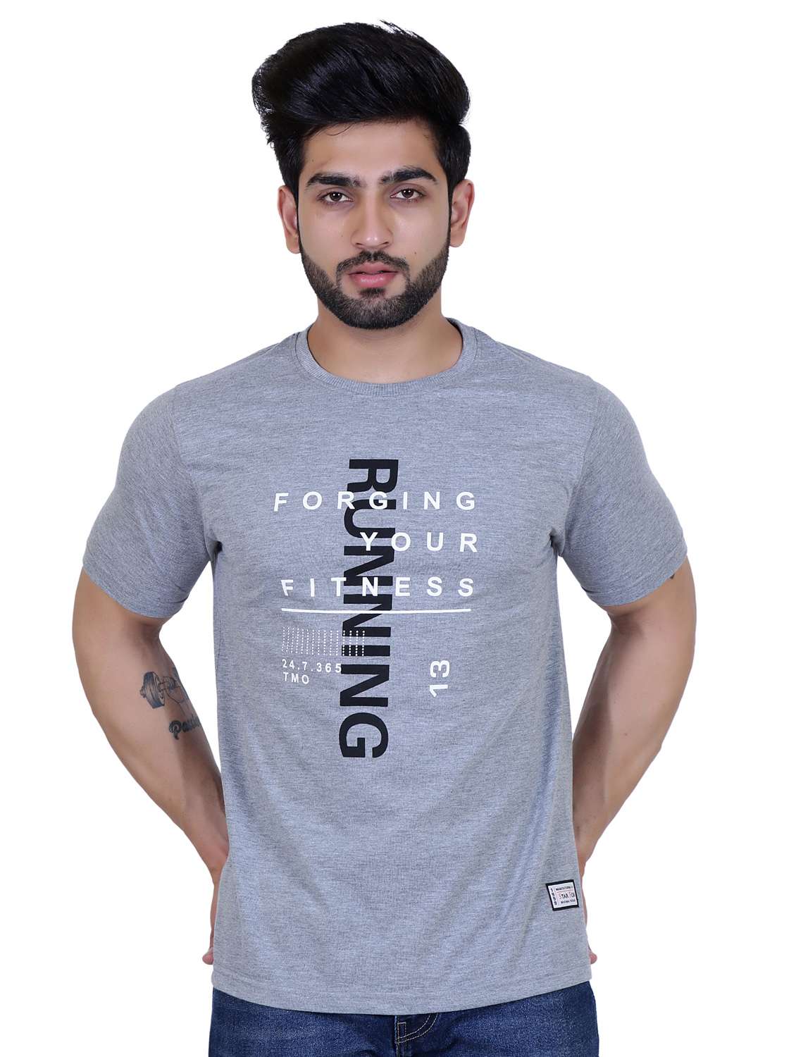 round neck printed regular t-shirt