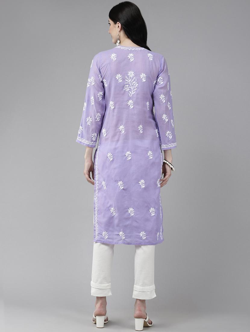 women's straight kurta - 20118024 - Standard Image - 2