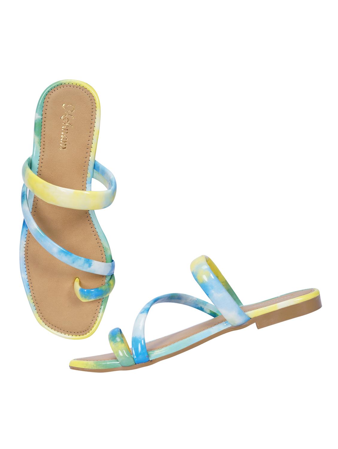 one toe slip on flat - 20118382 - Standard Image - 2