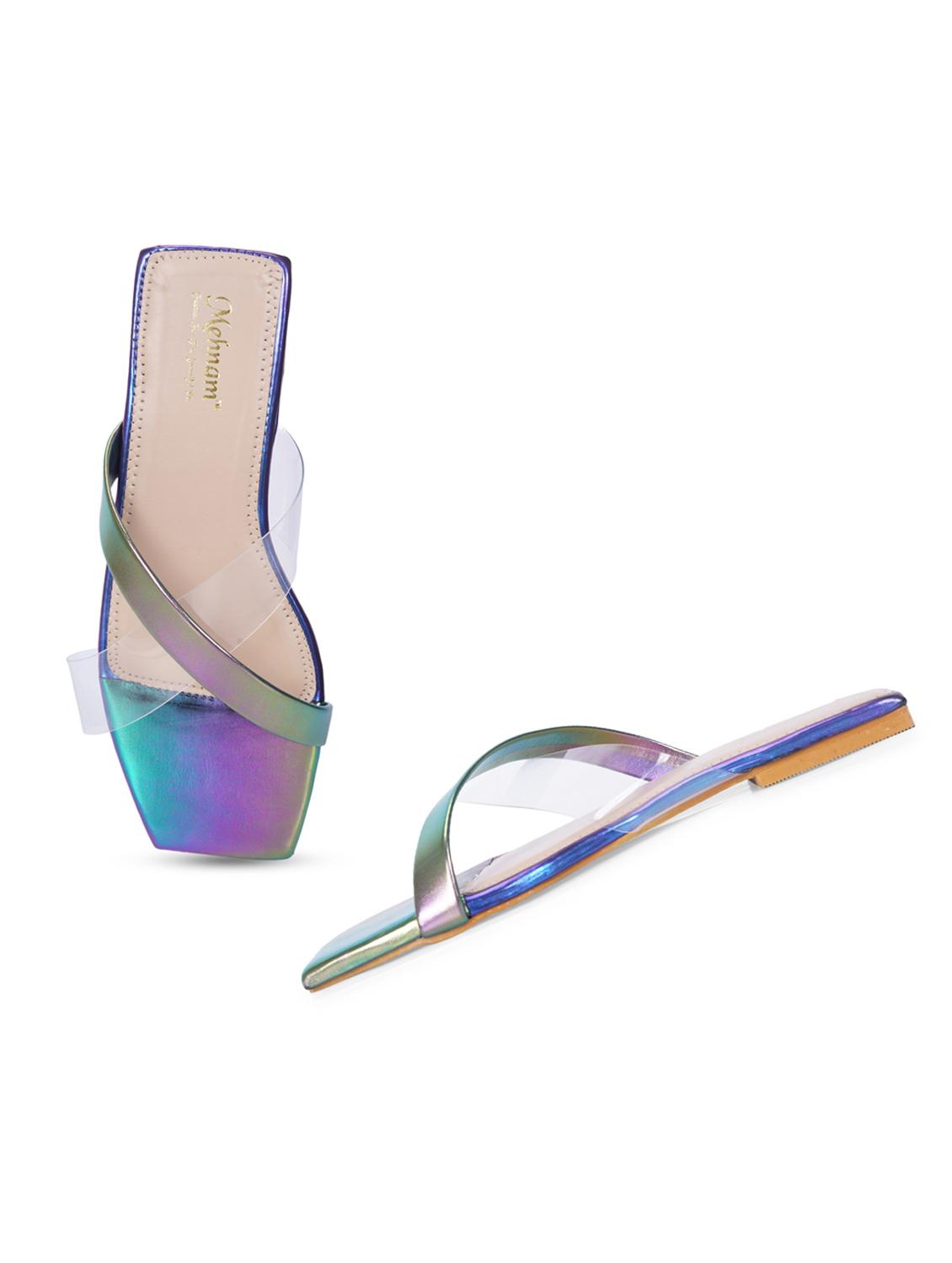 multi colored slip on flat - 20118388 - Standard Image - 2