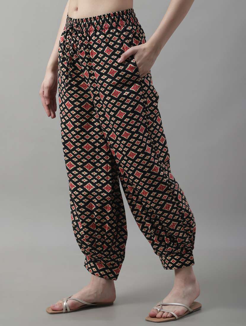 women cotton printed salwar - 20120346 - Standard Image - 2