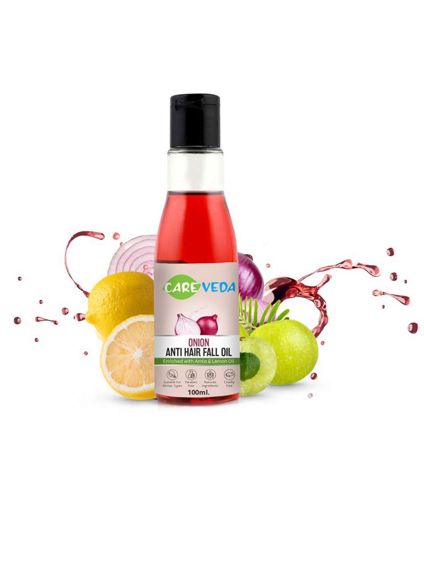 careveda olive oasis hair oil, enriched with bakuchi and til oil suitable for all hair types 100ml