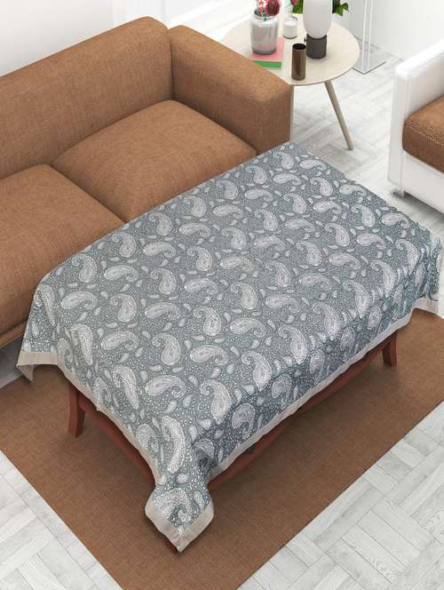 indhome life pure cotton abstract pattern jaipuri style 4 seater dining table cloth cover - 20122002 - Standard Image - 0