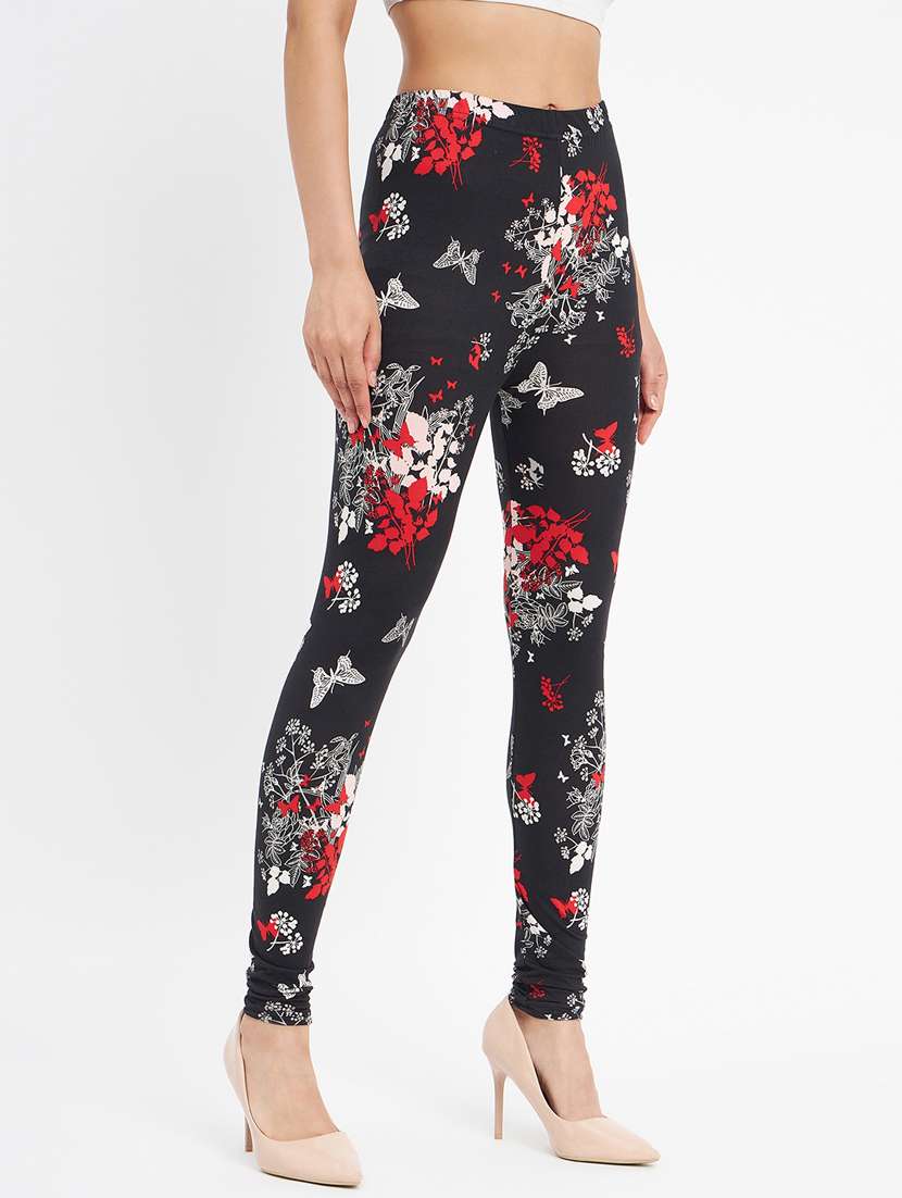 black printed legging - 20123313 -  Standard Image - 2