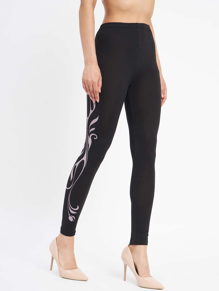women printed jegging - 20124134 - Standard Image - 2