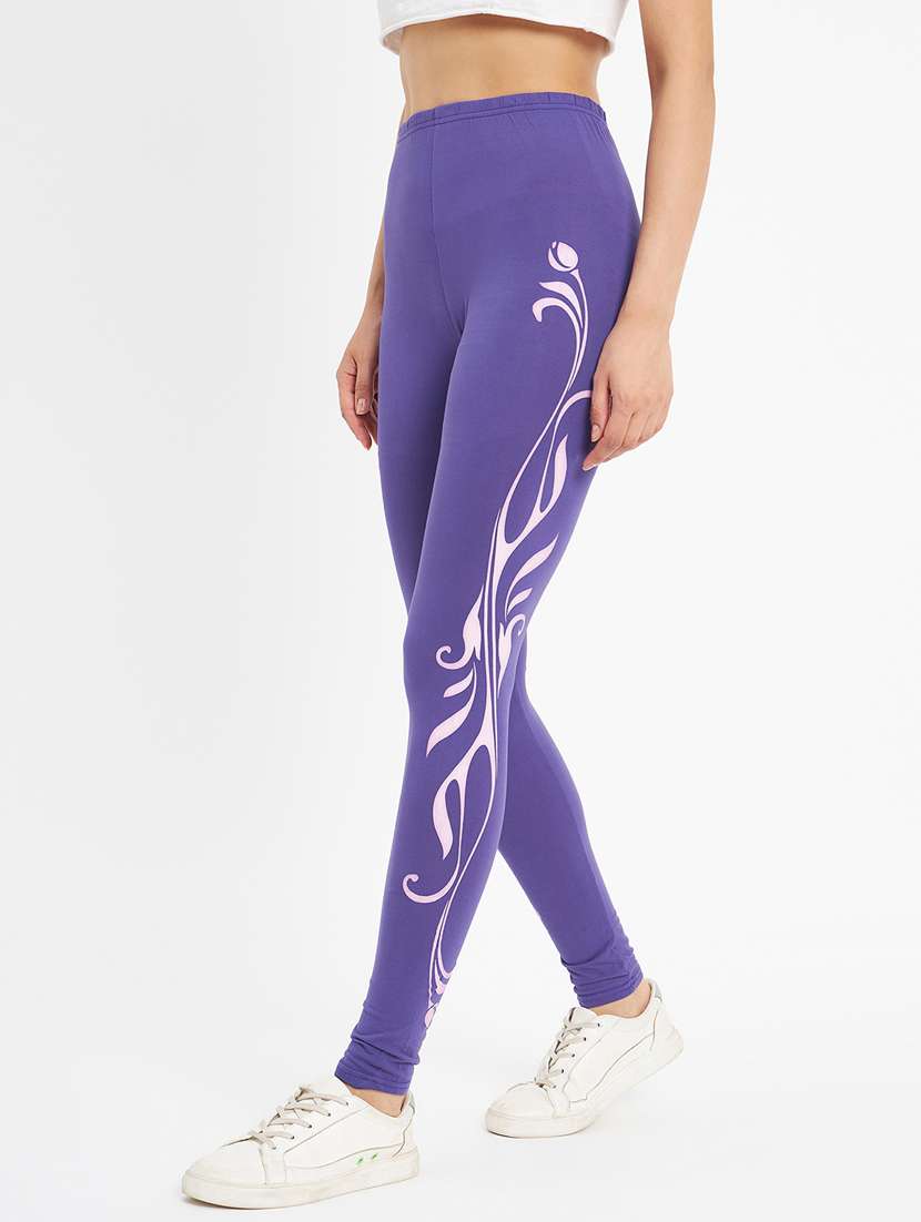 women printed jegging - 20124141 - Standard Image - 2