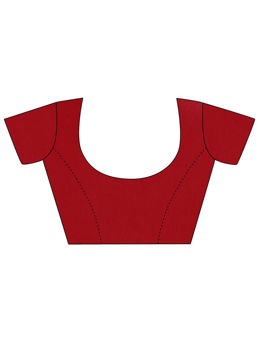 self design jamdani saree with blouse - 20125297 - Standard Image - 2