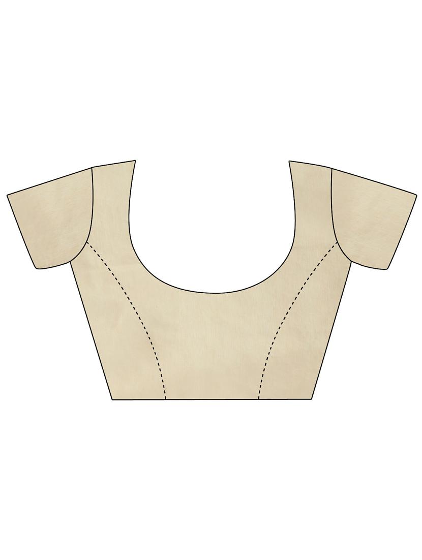 self design jamdani saree with blouse - 20125303 - Standard Image - 2