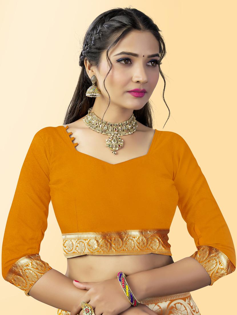 women self design banarasi saree with blouse - 20125685 - Standard Image - 2