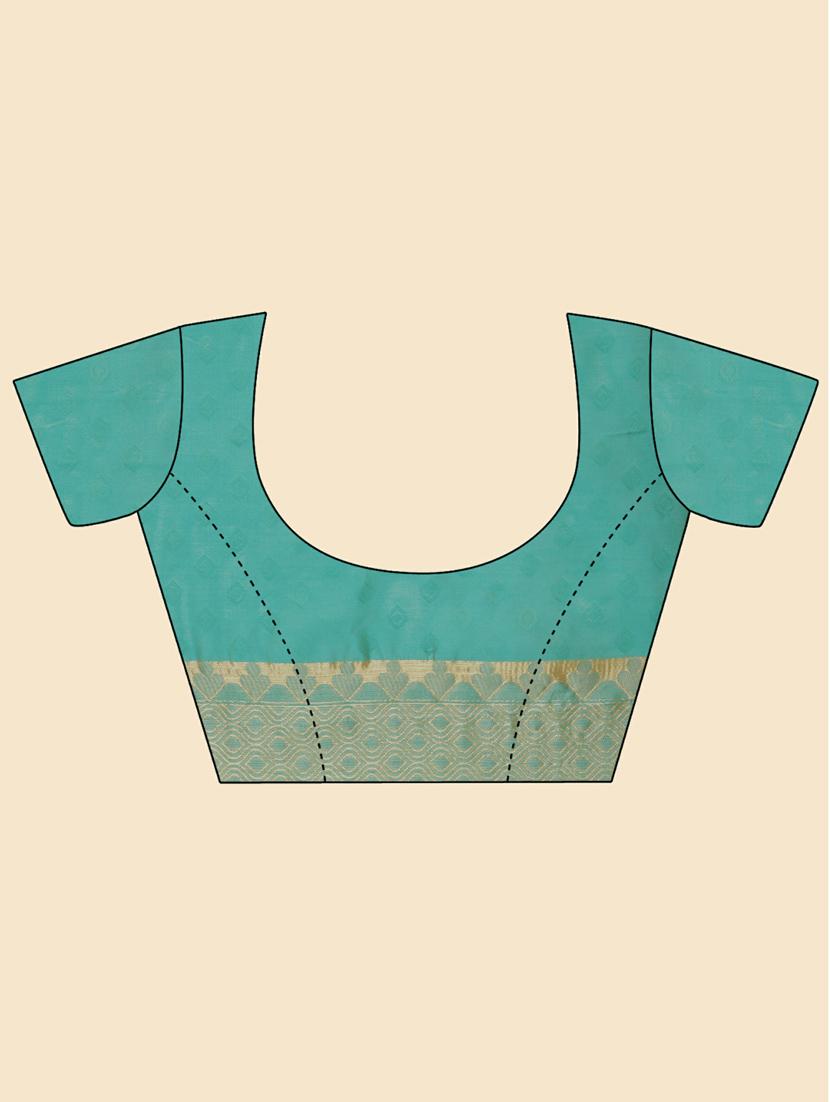 women self design woven saree with blouse - 20125748 - Standard Image - 2