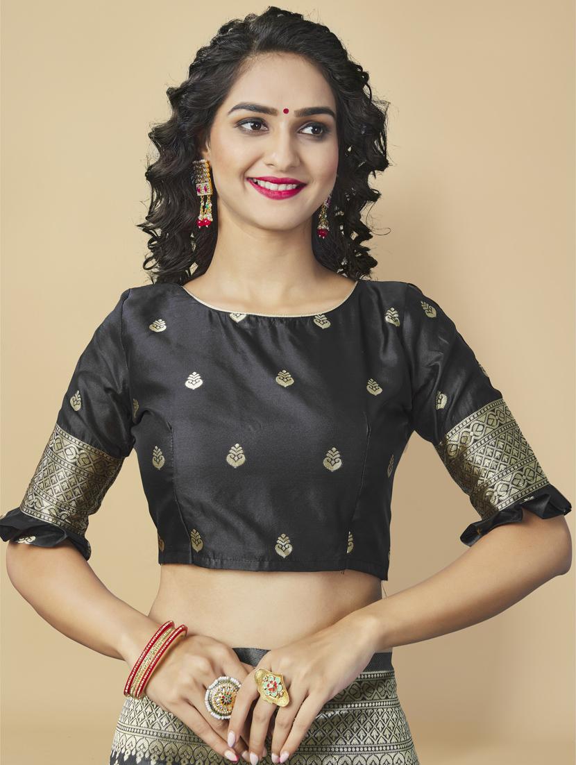 women self design banarasi saree with blouse - 20125758 - Standard Image - 2