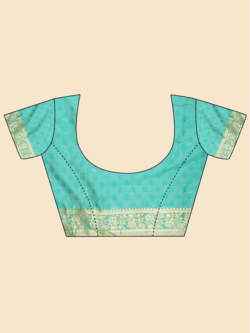 women self design banarasi saree with blouse - 20125786 - Standard Image - 2