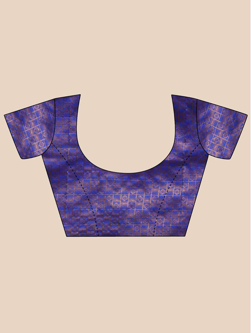 women self design woven saree with blouse - 20125794 -  Standard Image - 2