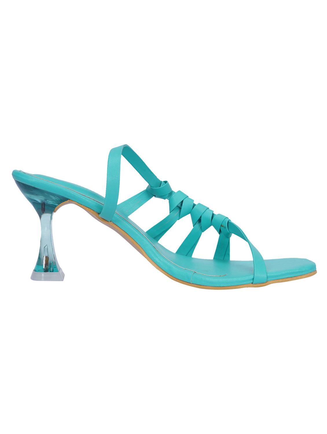 blue slip on sandal - 20127238 - Standard Image - 2