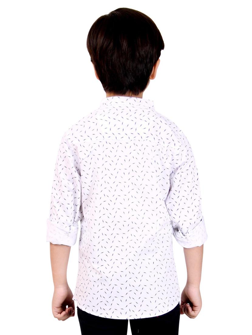 boys cotton printed shirt - 20127371 - Standard Image - 2