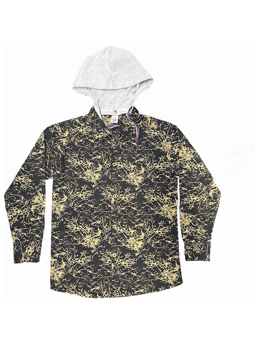 boys printed cotton shirt - 20128101 - Standard Image - 2