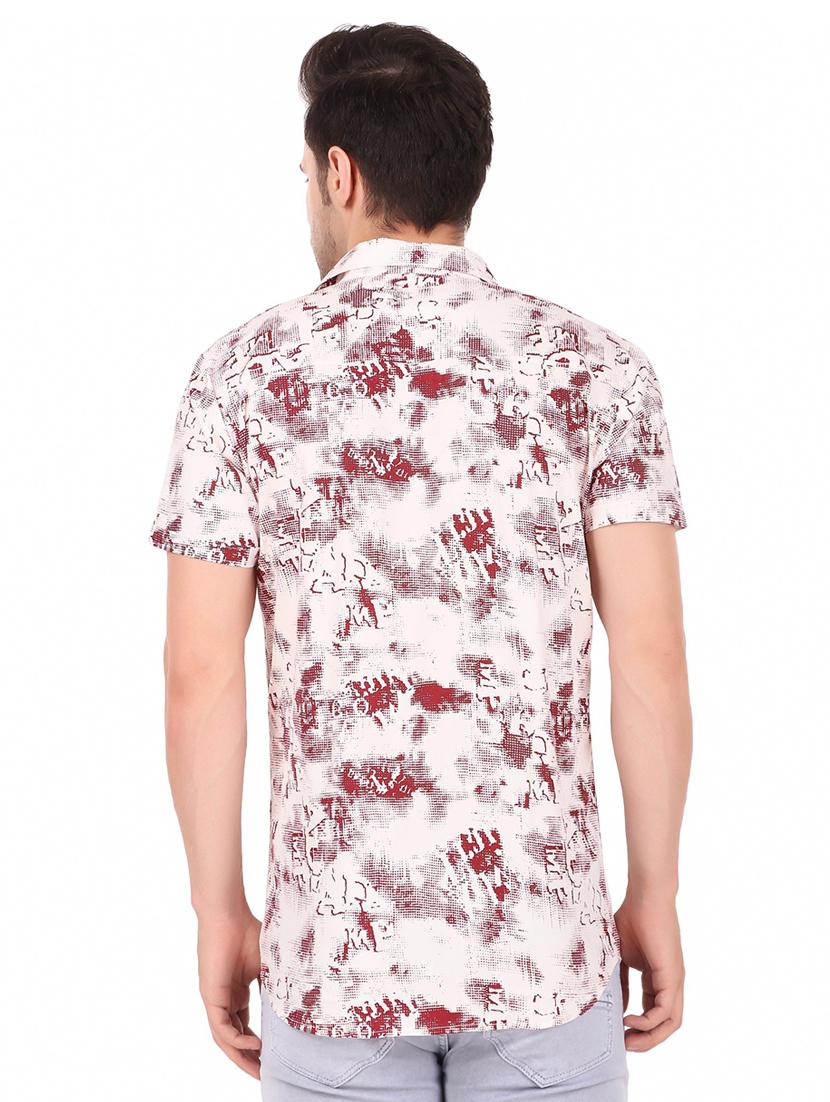 printed cotton casual shirt - 20128707 - Standard Image - 2