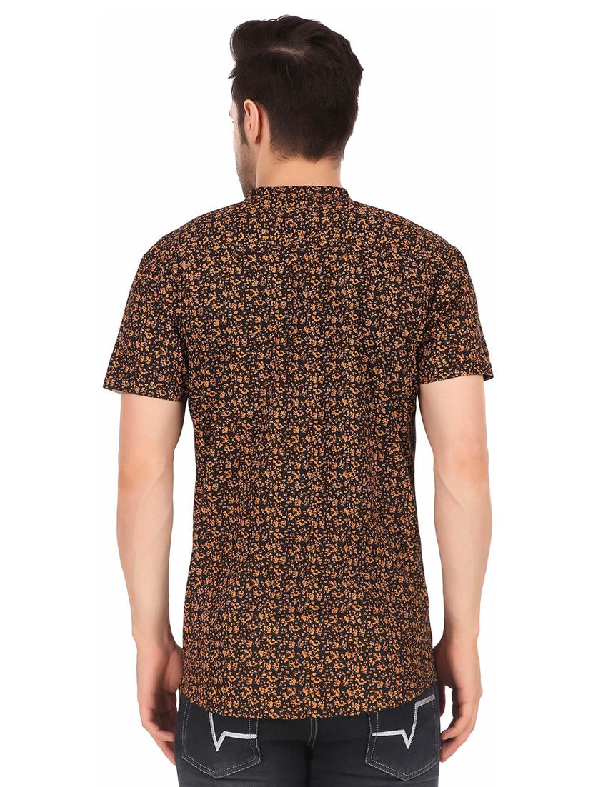 brown cotton casual shirt - 20128859 - Standard Image - 2