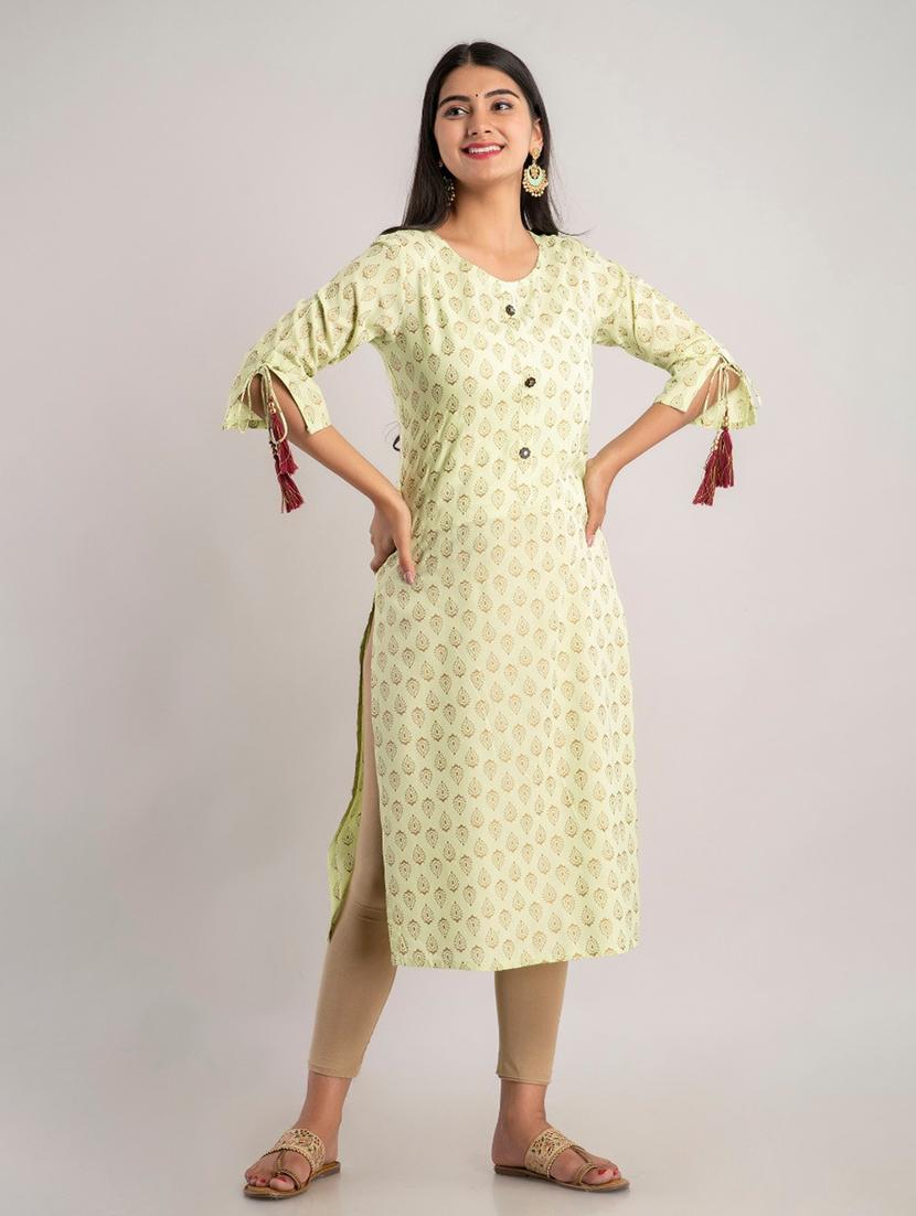women's straight kurta - 20129553 - Standard Image - 2