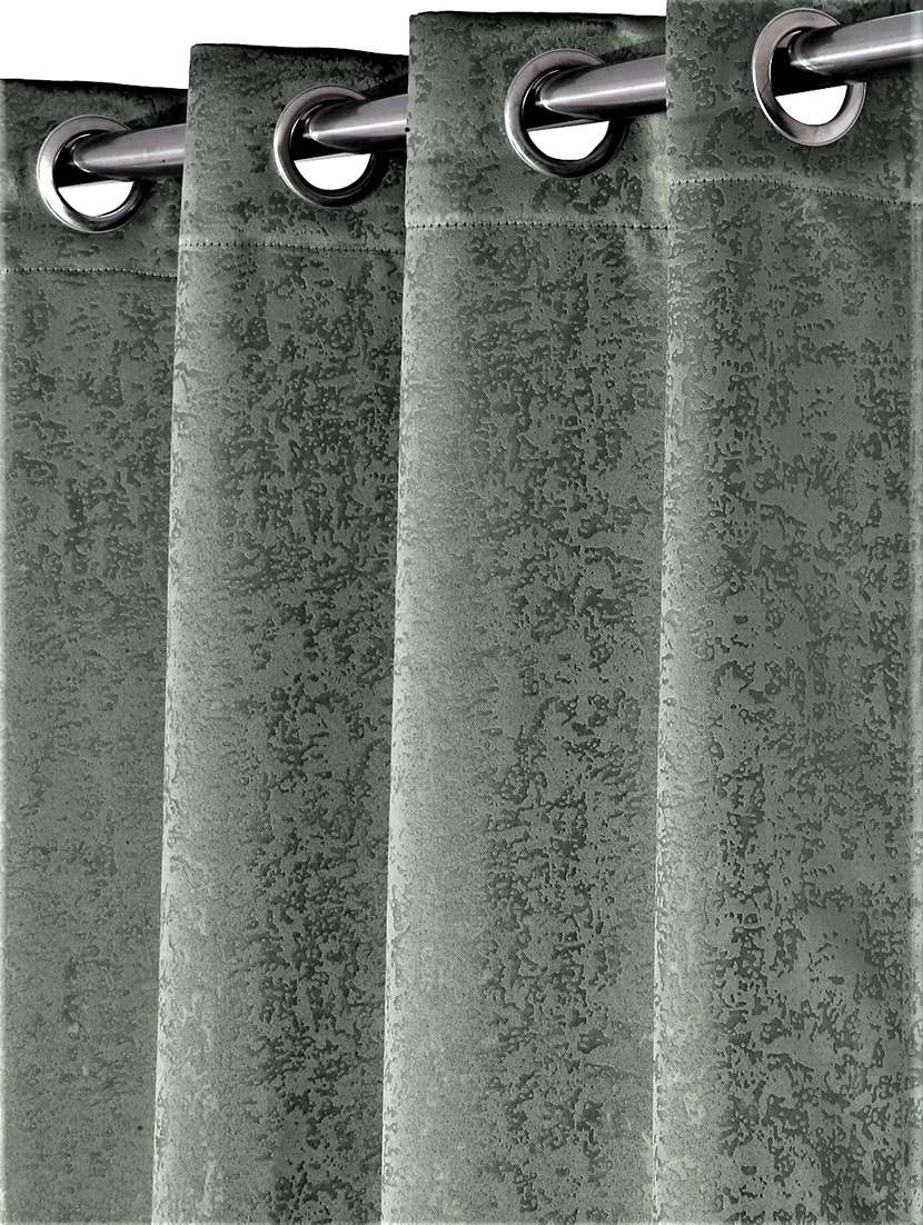 blackout textured eyelet long door curtains  - 20129592 -  Standard Image - 2