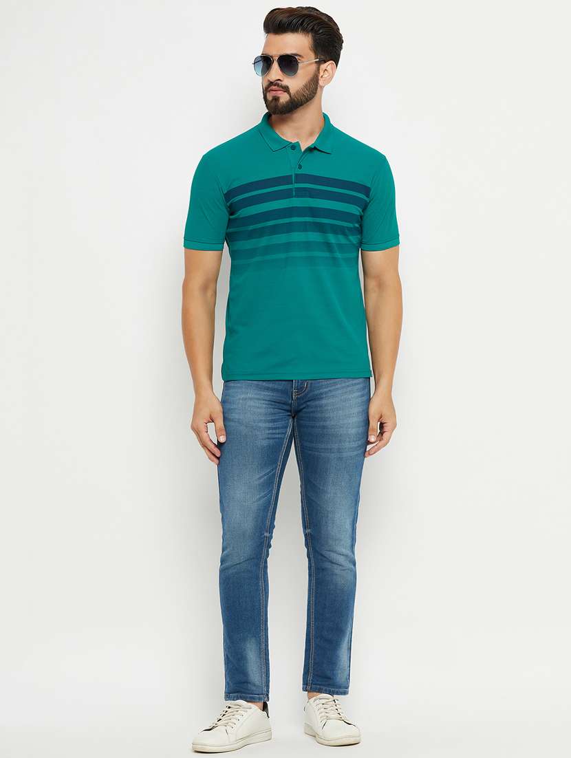 polo neck cotton regular t-shirt - 20131151 -  Standard Image - 2