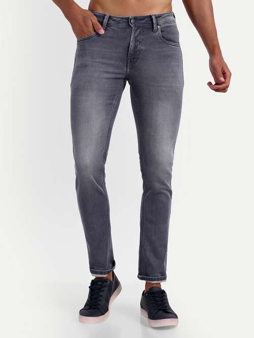 mens slim fit plain jeans - 20131420 -  Standard Image - 0