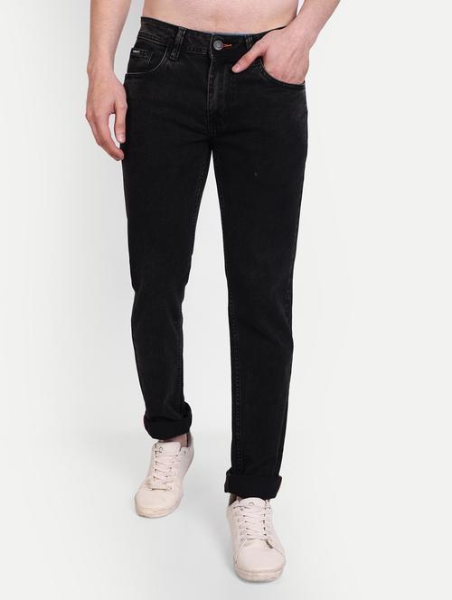 mens skinny fit plain jeans - 20131465 - Standard Image - 0