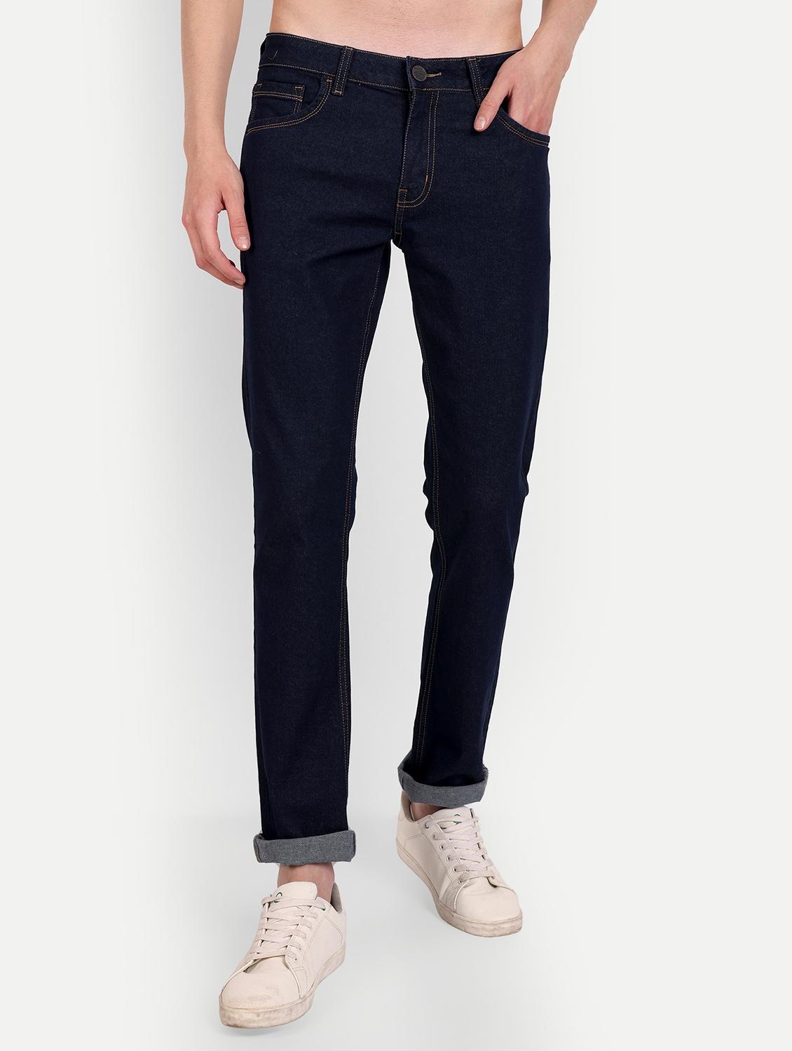 mens slim fit plain jeans - 20131483 -  Zoom Image - 0