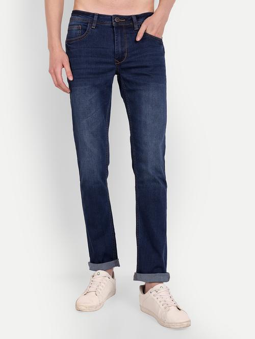 mens slim fit plain jeans - 20131500 - Standard Image - 0