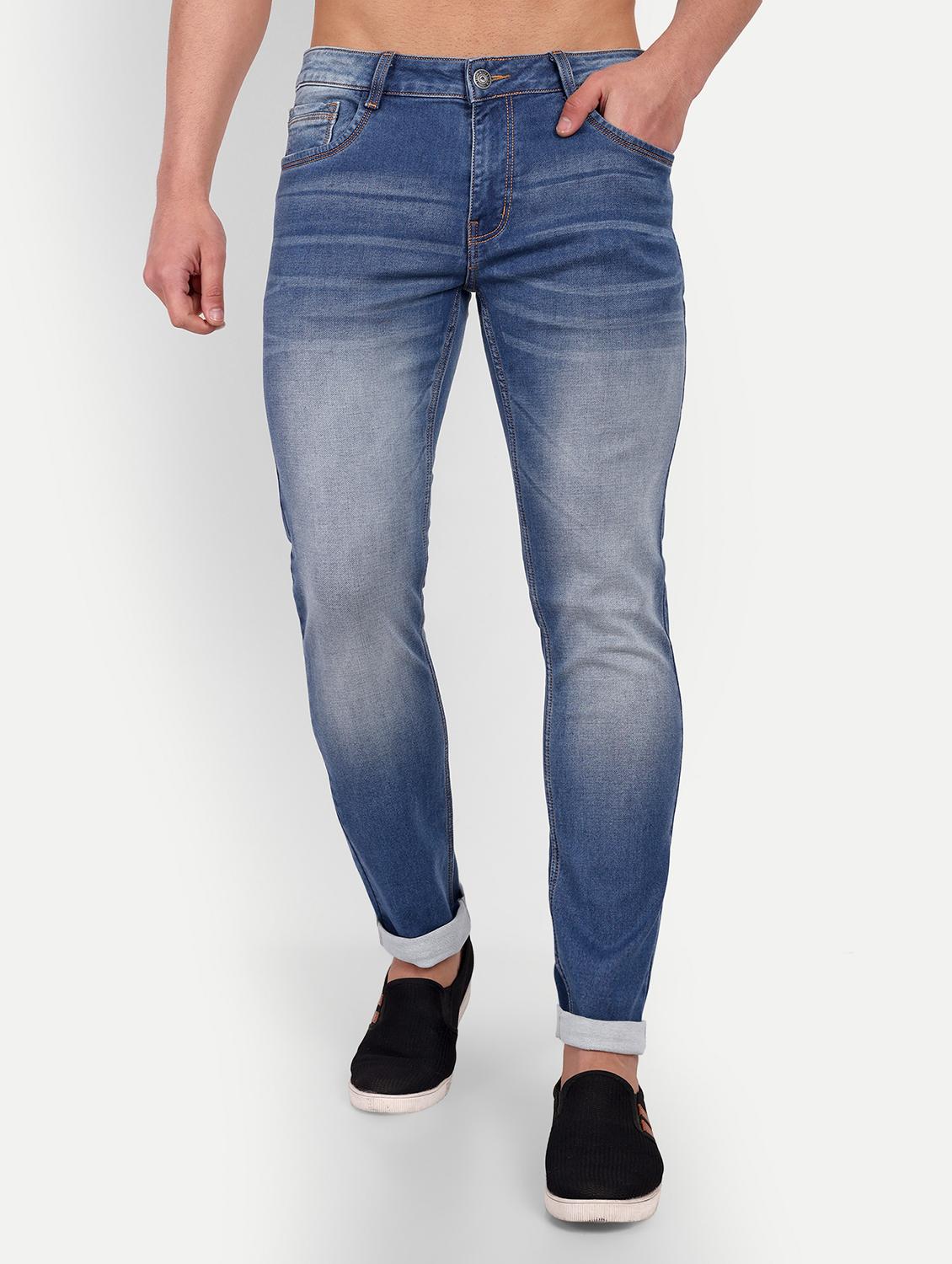 mens skinny fit plain jeans - 20131506 - Zoom Image - 0
