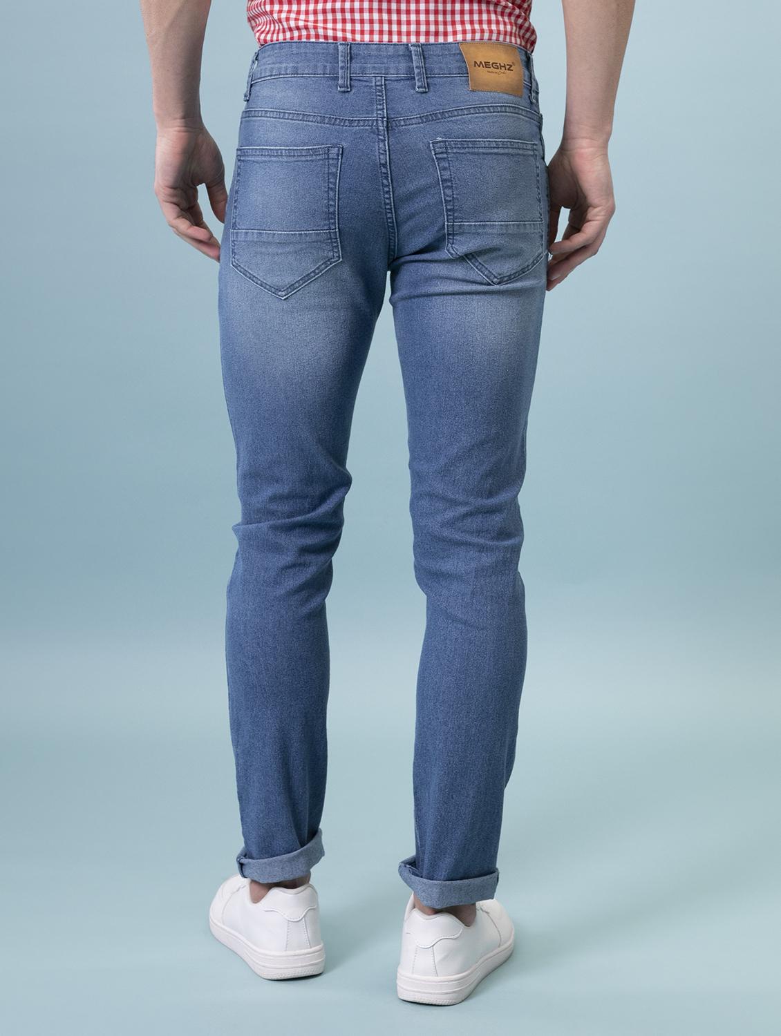 mens slim fit plain jeans - 20131515 - Standard Image - 2