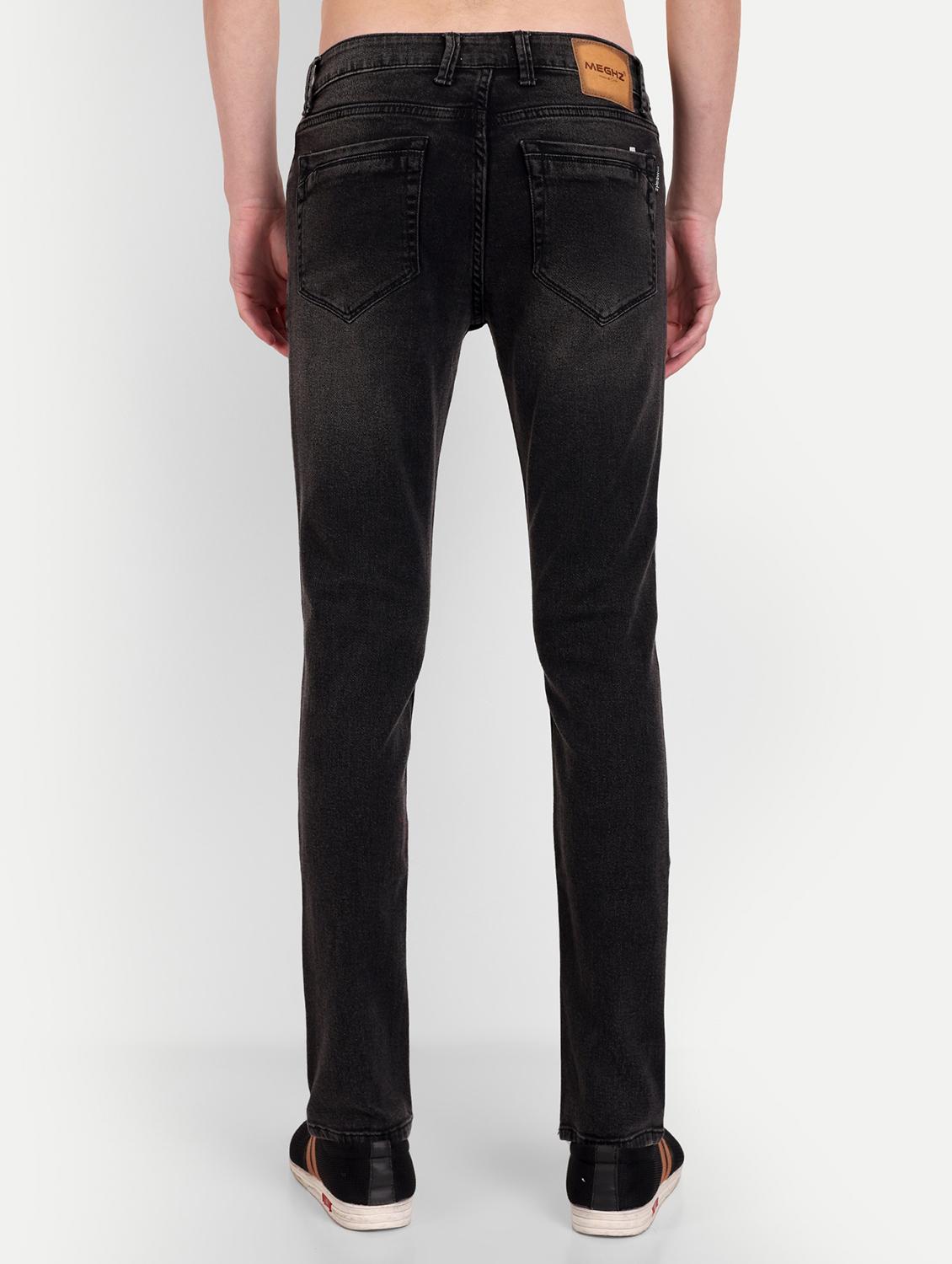 mens straight fit plain jeans - 20131542 - Standard Image - 2