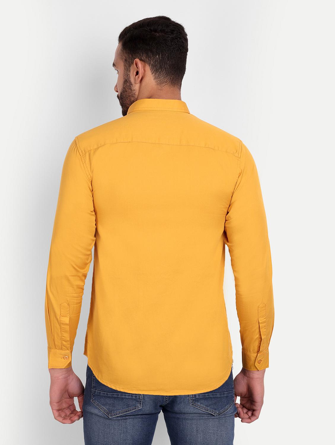 mens solid casual shirt - 20131558 - Standard Image - 2