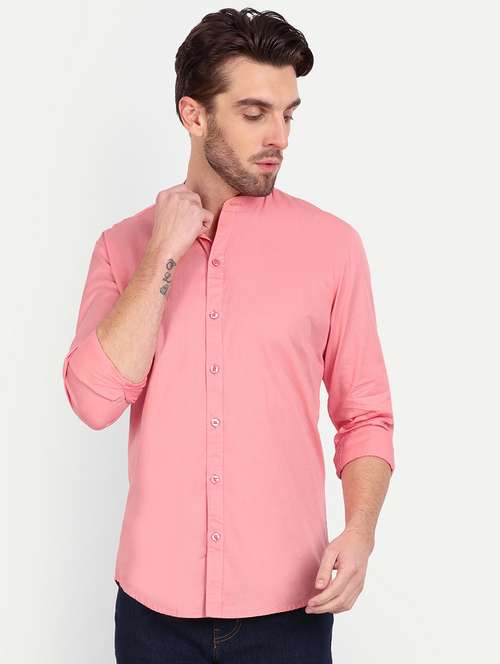 mens solid casual shirt - 20131588 -  Standard Image - 0
