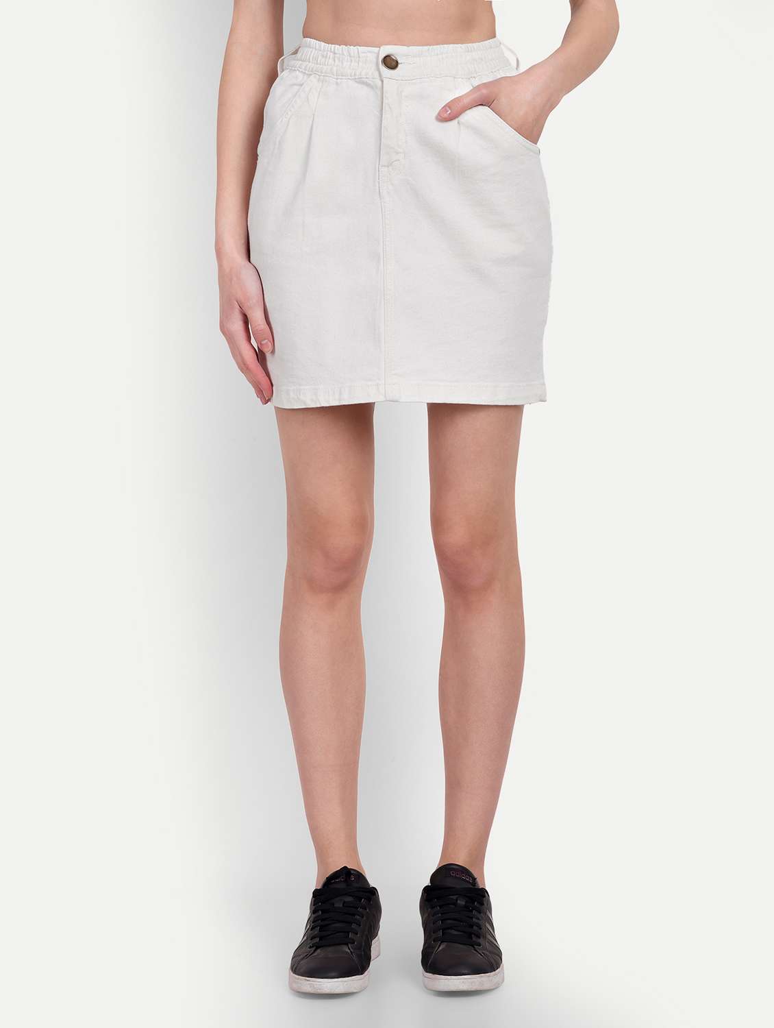 women denim short shirt - 20131594 - Zoom Image - 0
