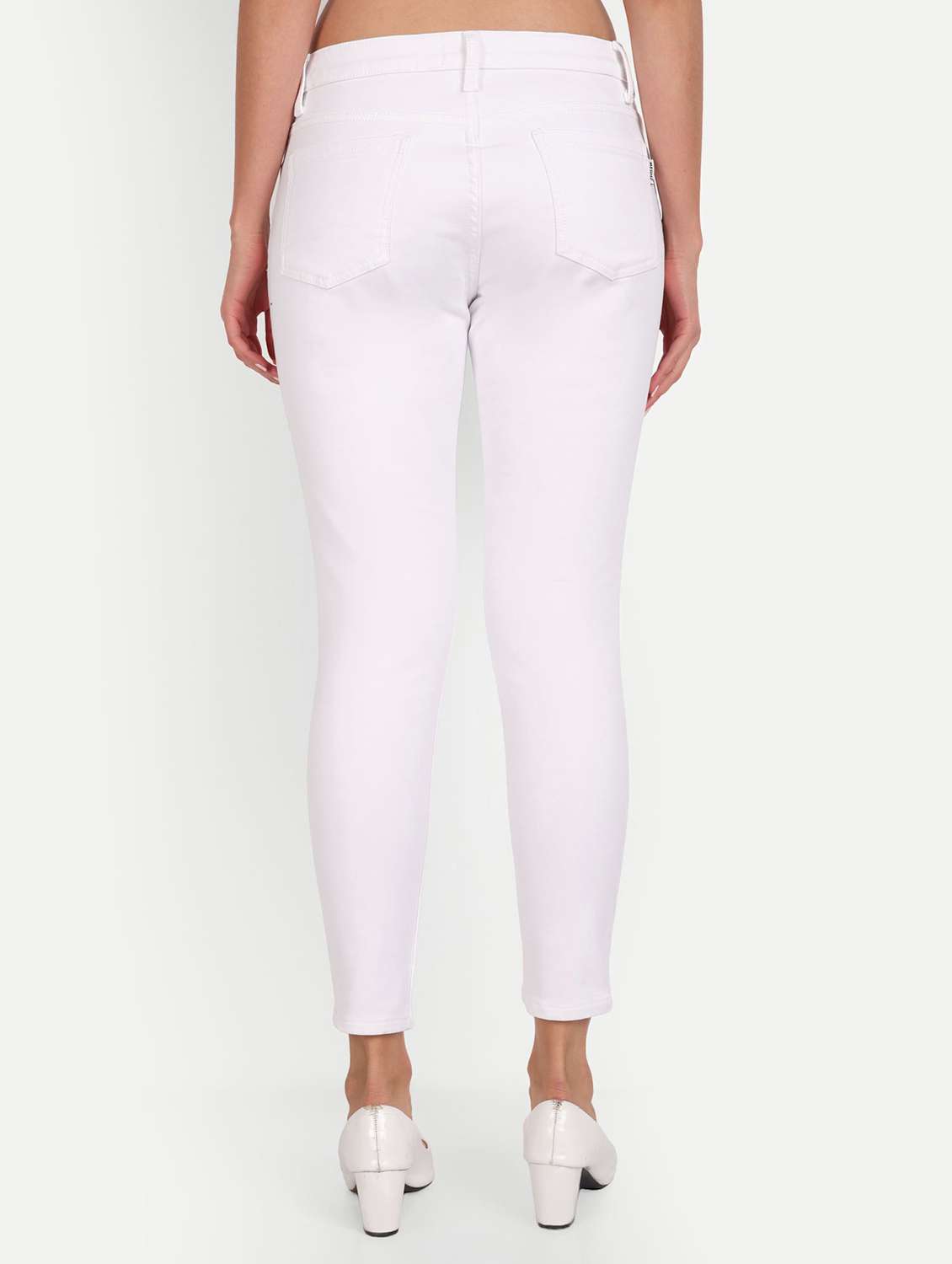 women mid rise denim jeans - 20131615 -  Standard Image - 2