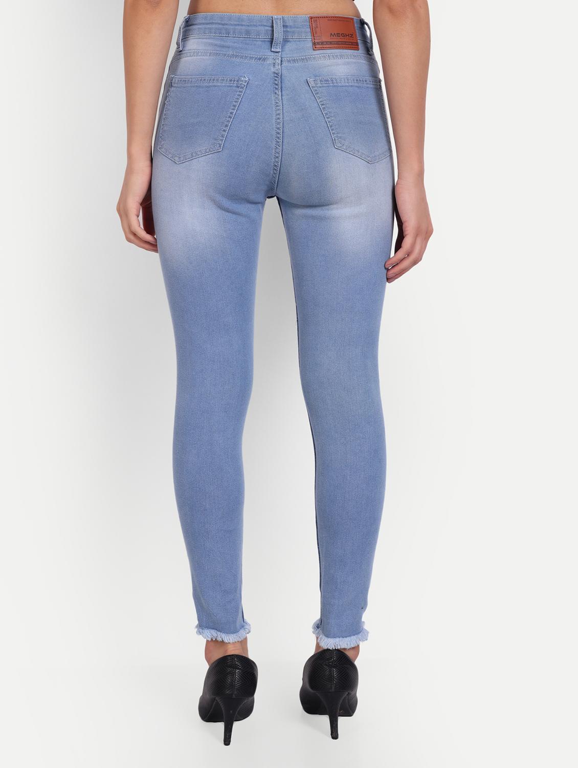 women's plain slim fit jeans - 20131632 - Standard Image - 2