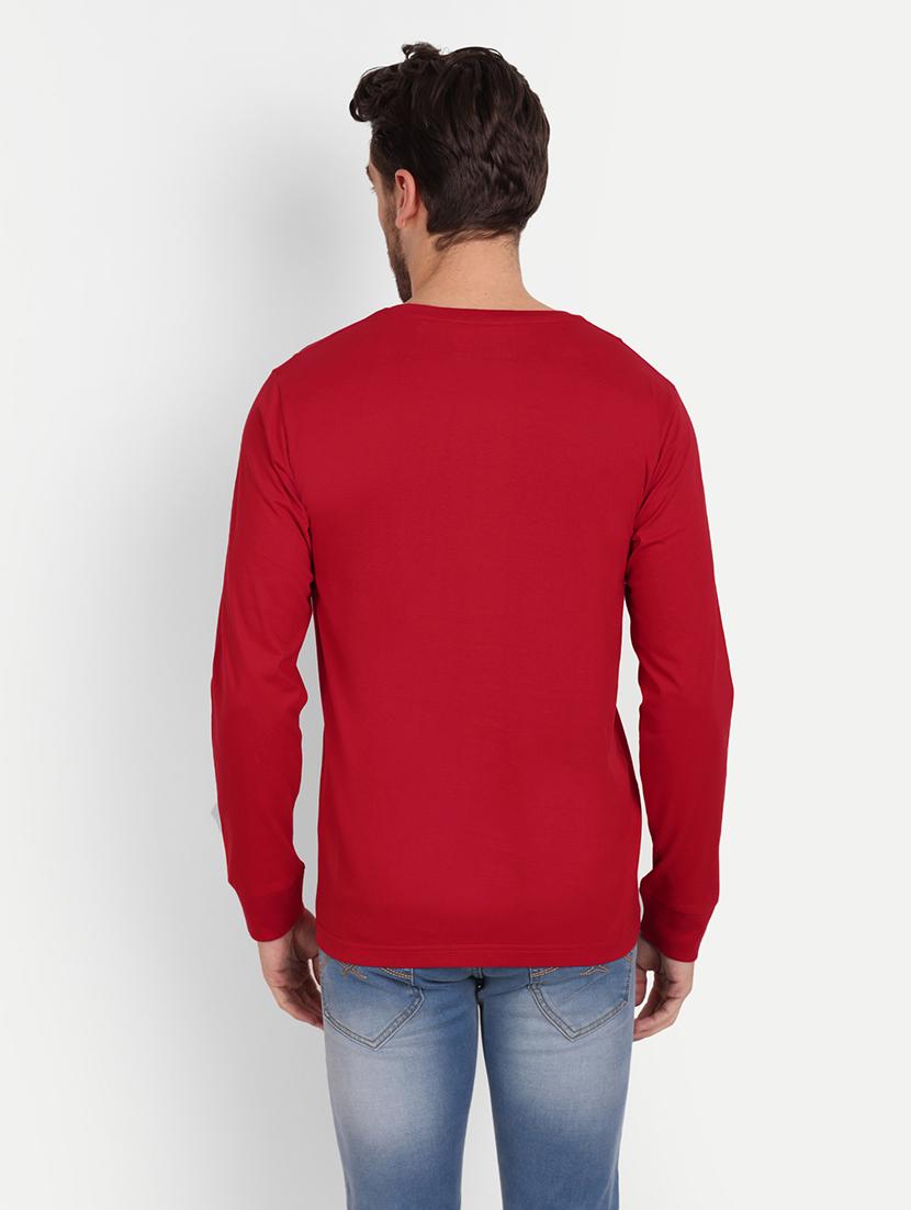 round neck printed regular t-shirt - 20131657 - Standard Image - 2