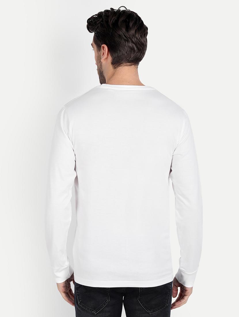 round neck printed regular t-shirt - 20131659 - Standard Image - 2