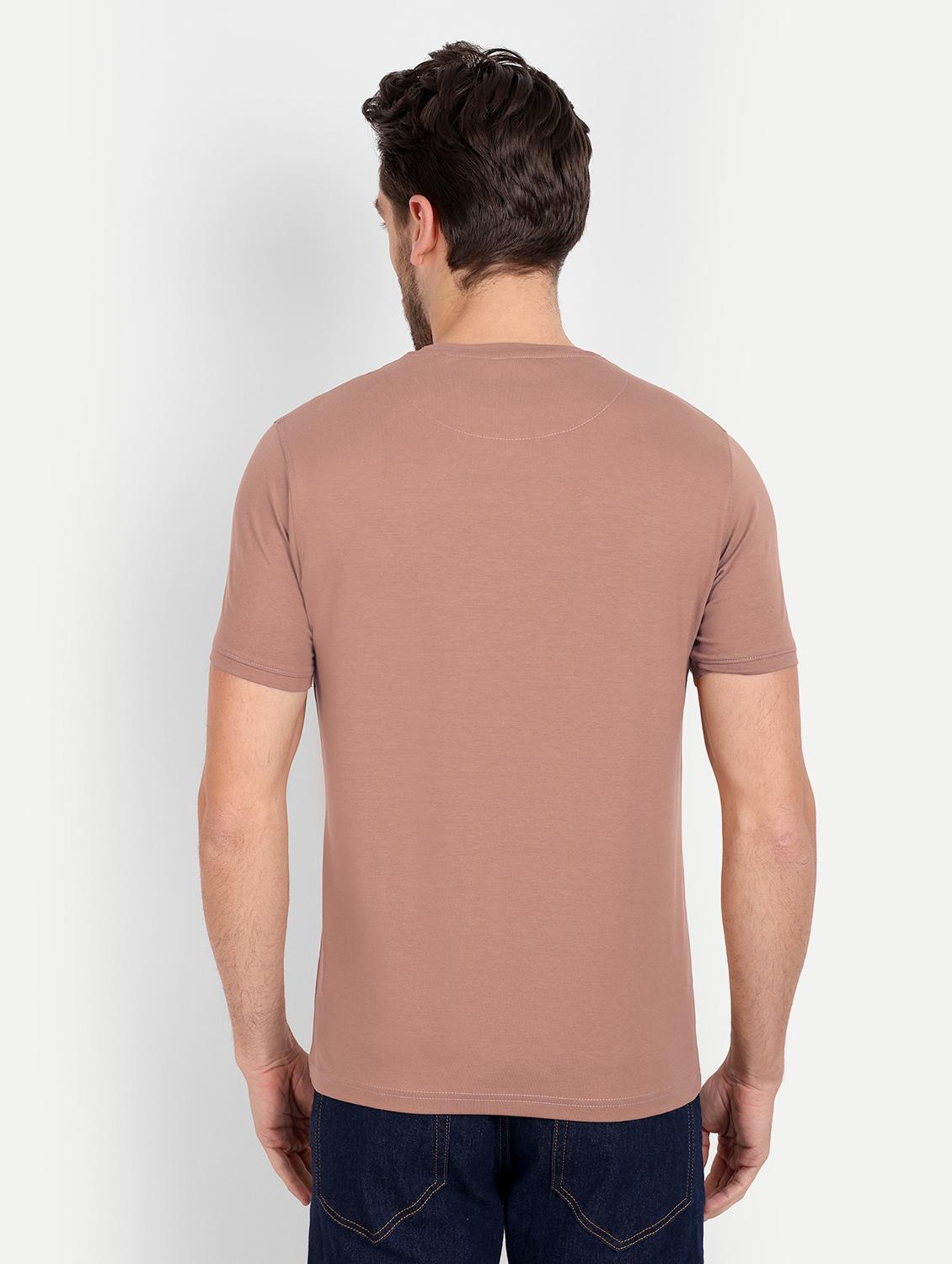 men round neck solids t-shirt - 20131674 - Standard Image - 2