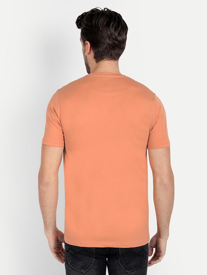 men round neck solids t-shirt - 20131675 - Standard Image - 2
