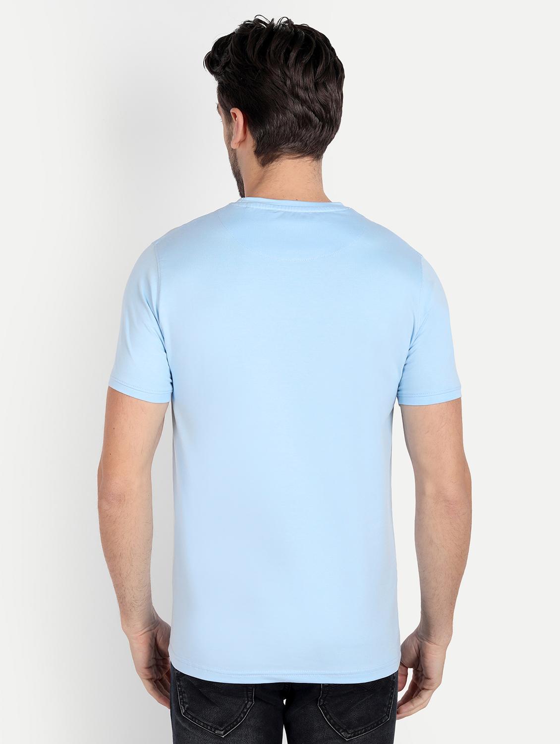 men round neck solids t-shirt - 20131677 - Standard Image - 2