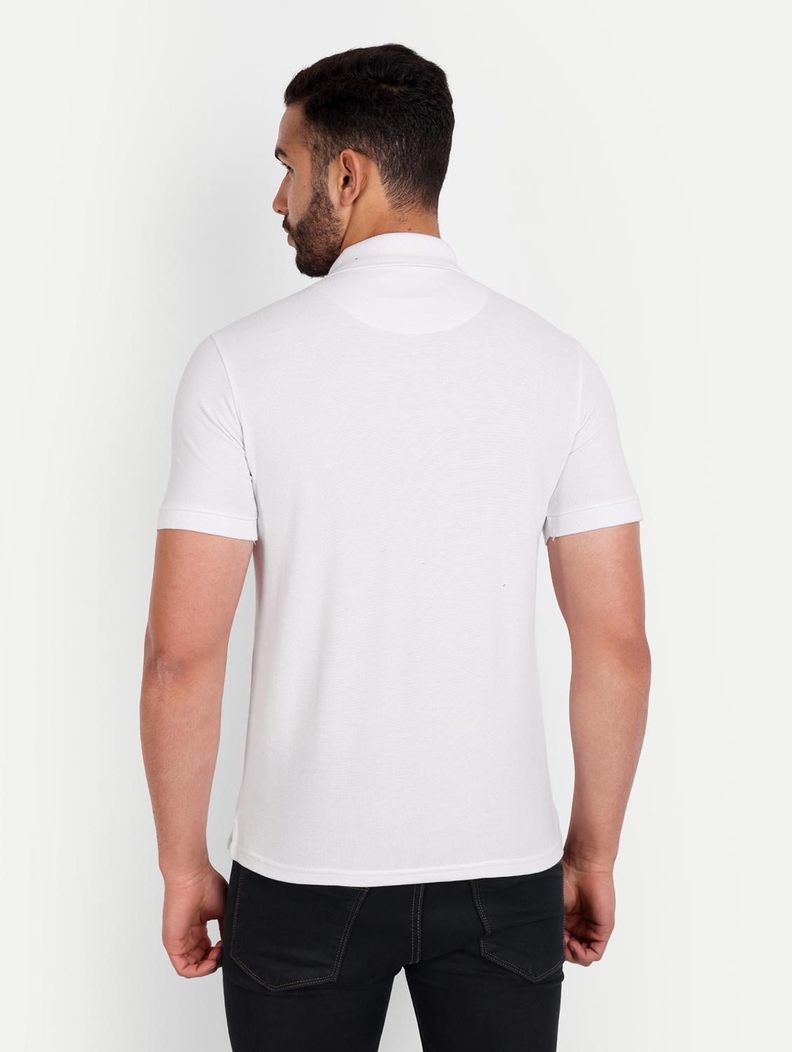men polo neck regular t-shirt - 20131686 - Standard Image - 2