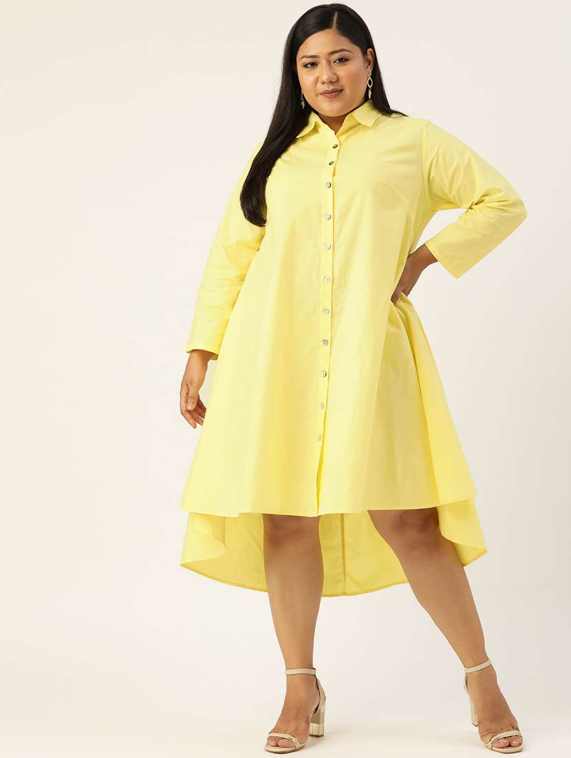 women's shirt solid dress
