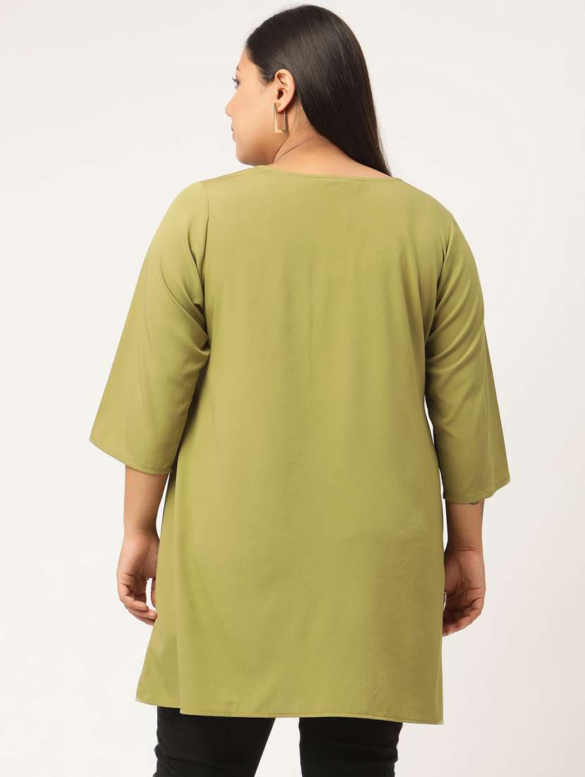 women's asymmetric sweetheart neck top - 20132423 - Standard Image - 2