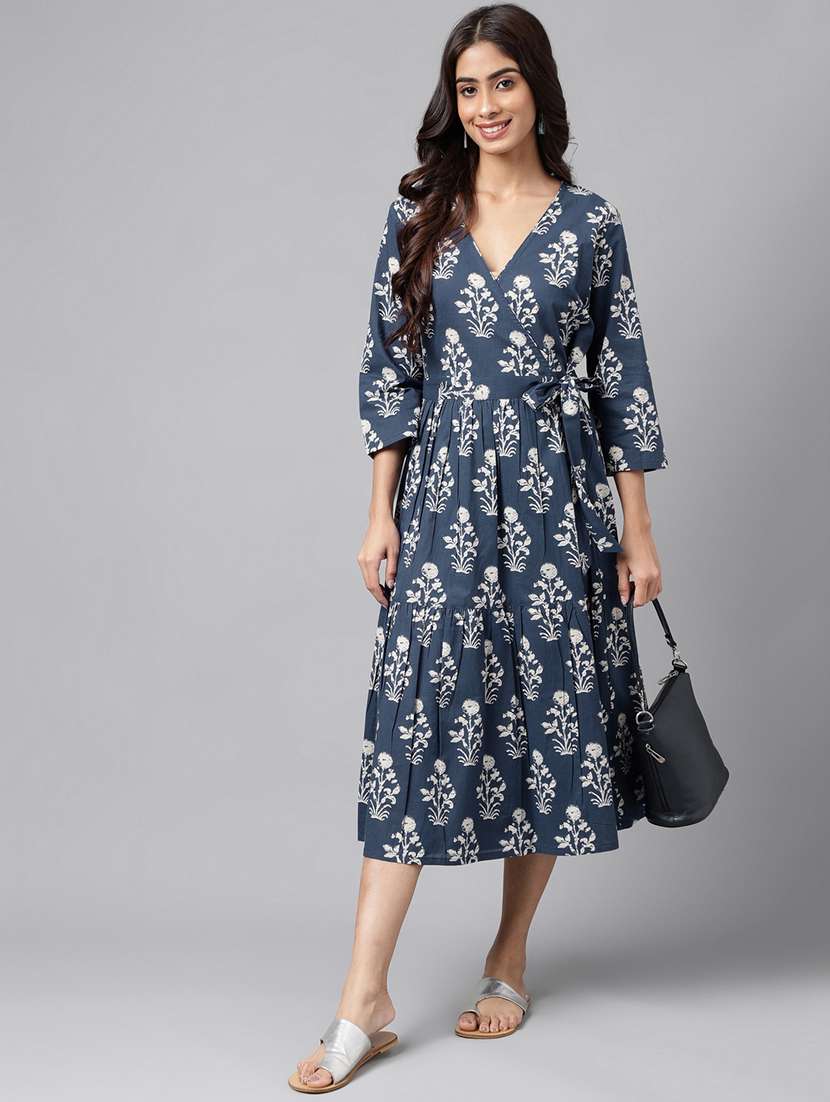 women's fit & flare floral dress