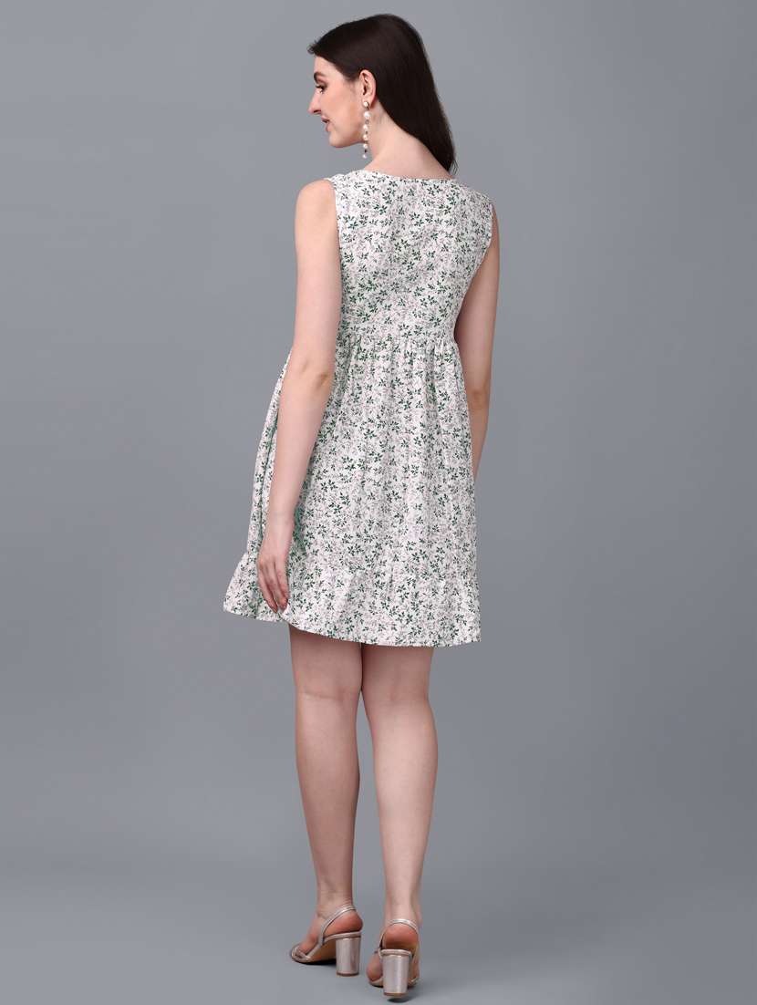 women's tiered dress floral dress - 20133416 - Standard Image - 2